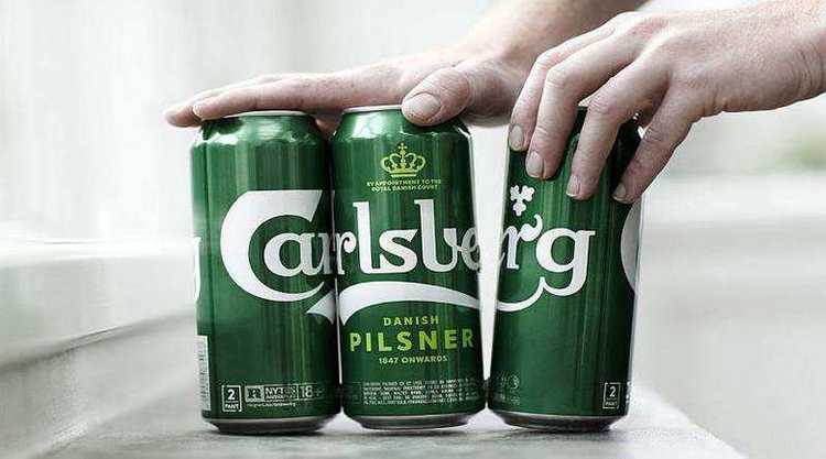 Sustainable packaging. KHS Nature MultiPack. Carlsberg Snap-Pack Cans.