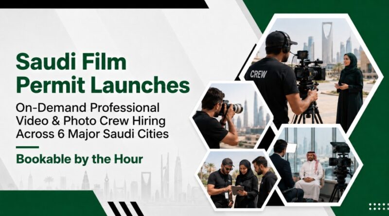 Saudi Film Permit Launches On-Demand Crew Hire Service – Book Professional Videographers, Photographers & Drone Operators Anywhere in Saudi Arabia Saudi Film Permit Launches On-Demand Crew Hire Service – Book Professional Videographers, Photographers & Drone Operators Anywhere in Saudi Arabia