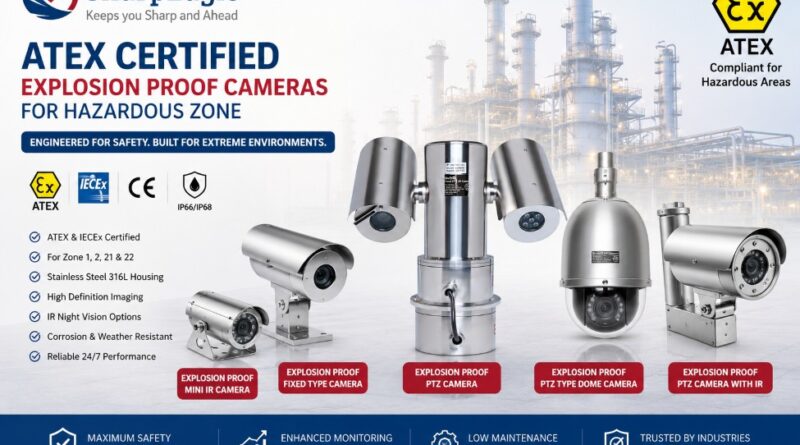 ATEX Explosion Proof Cameras for UK Oil & Gas Safety ATEX Explosion Proof Cameras for UK Oil & Gas Safety