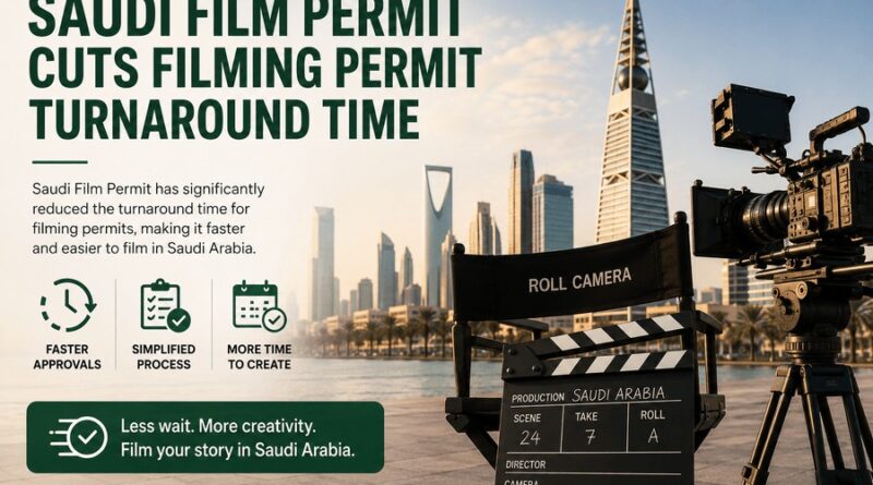 Saudi Film Permit Cuts Filming Permit Turnaround Time Saudi Film Permit Cuts Filming Permit Turnaround Time