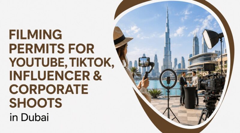 Filming Permits for YouTube, TikTok, Influencer & Wedding Shoots in Dubai Filming Permits for YouTube, TikTok, Influencer & Wedding Shoots in Dubai
