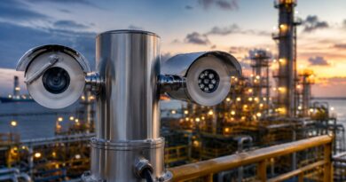 Explosion Proof PTZ Camera With IR for UK Offshore