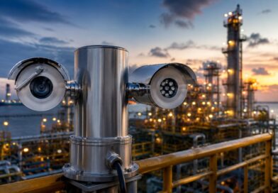Explosion Proof PTZ Camera With IR for UK Offshore