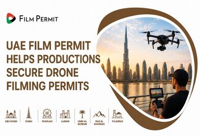 UAE Film Permit Helps Productions Secure Drone Filming Permits UAE Film Permit Helps Productions Secure Drone Filming Permits