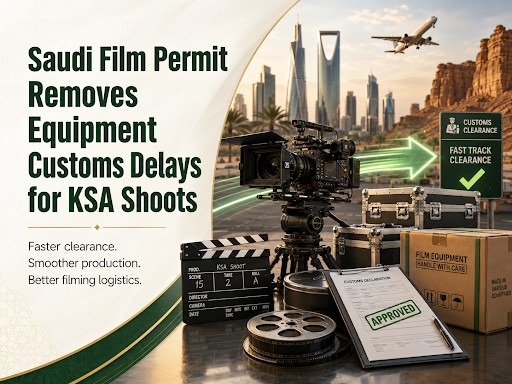 Saudi Film Permit Removes Equipment Customs Delays for KSA Shoots Saudi Film Permit Removes Equipment Customs Delays for KSA Shoots