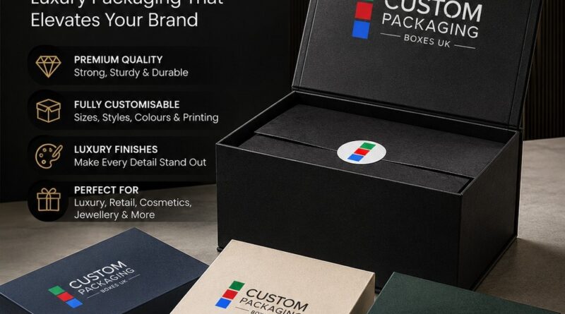 Custom Packaging Boxes: How UK Businesses Can Choose the Right Packaging Custom Packaging Boxes: How UK Businesses Can Choose the Right Packaging
